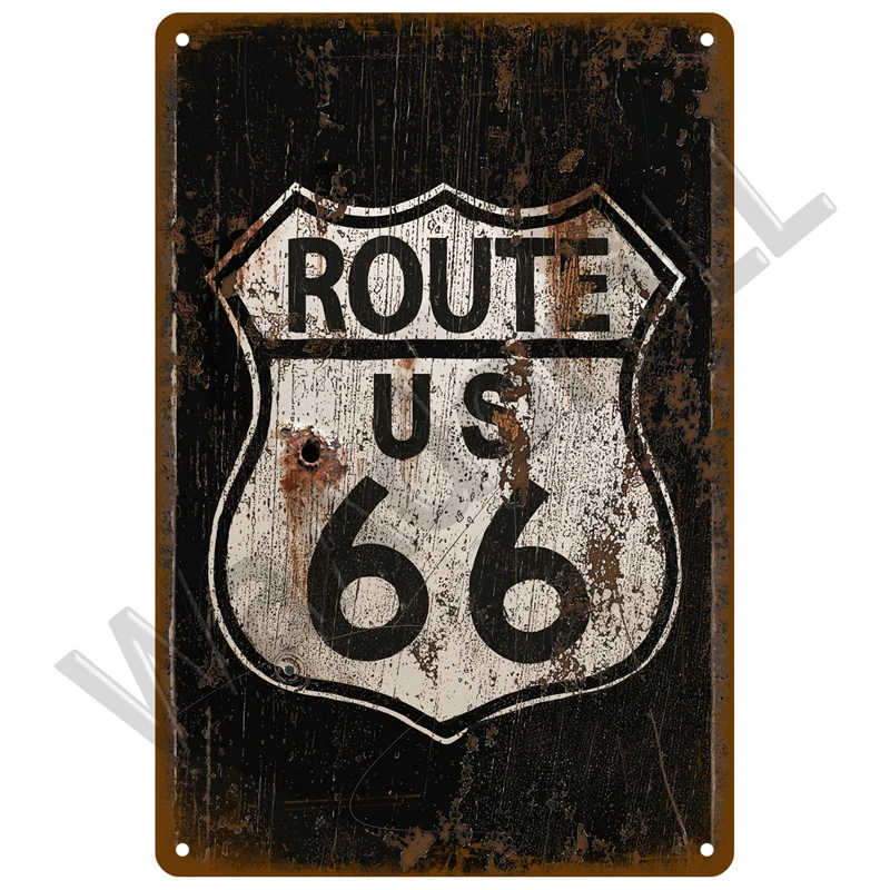 Металлический жестяной знак для мотоциклистов детали дома украшение гаража бара