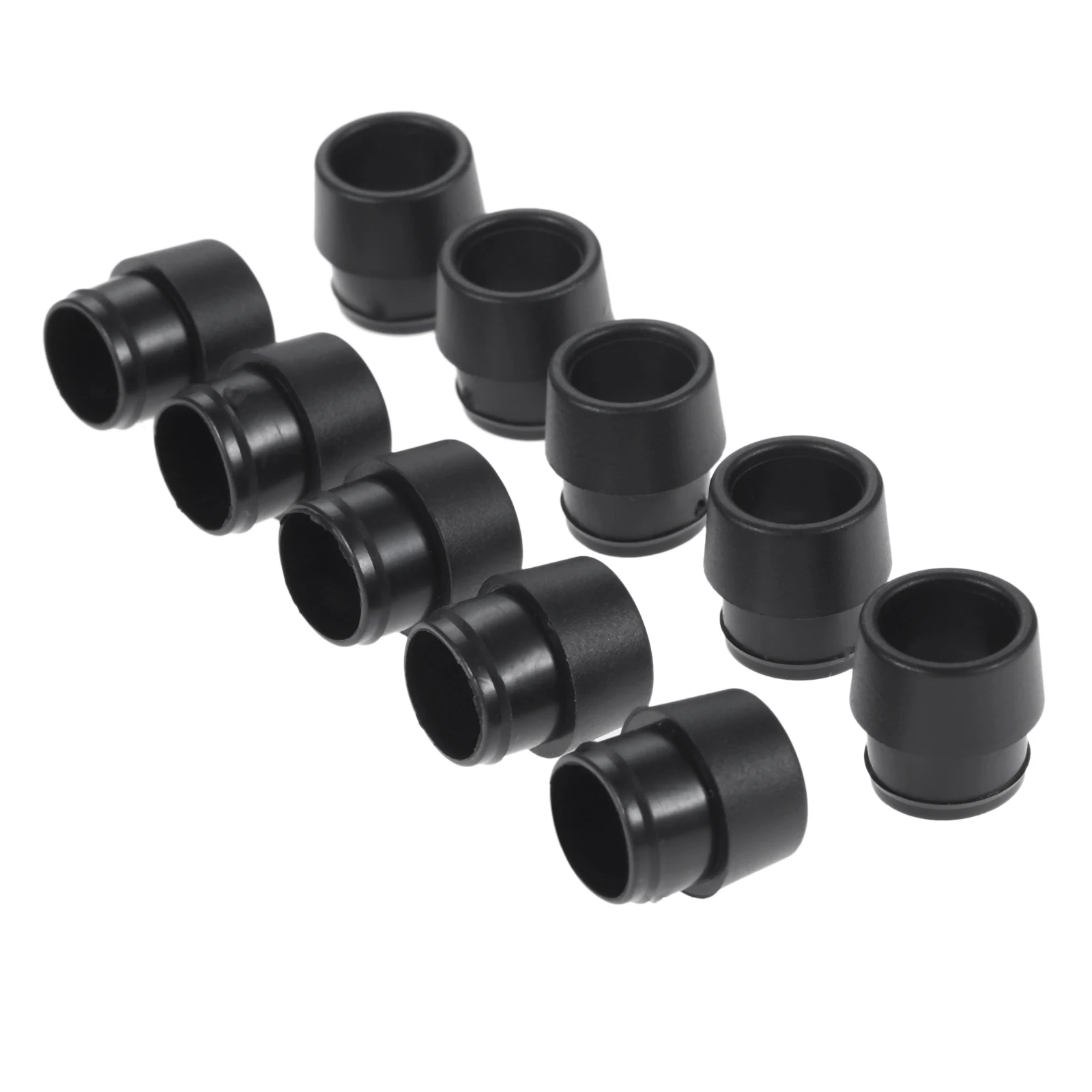 

10 Pcs 0.335 Black Soft Golf Ferrules Fit for G410 G35 Shaft Sleeve Adapter Golf Club Shafts Accessories