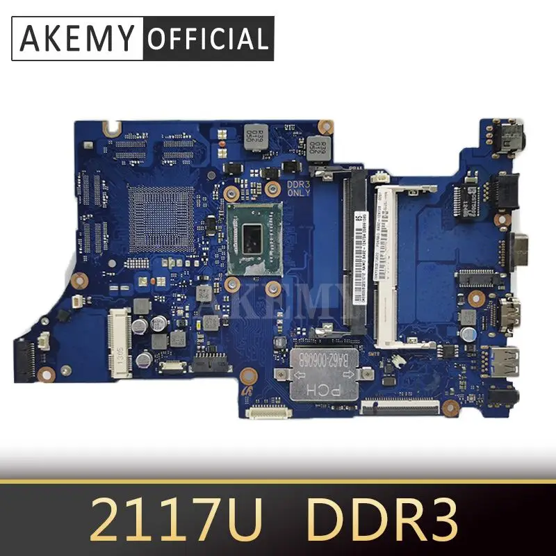 

AKemy Laptop Motherboard For SAMSUNG NP370R4E NP370R5E NP470R5E Mainboard BA41-02176A BA92-12473A PENTIUM 2117U SJTNV DDR3