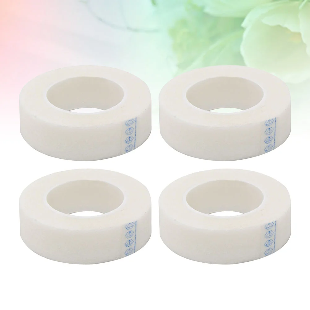 

Nontoxic Practical Safe Lash Extension Micropore Tape Tape Ladies for 4 Rolls