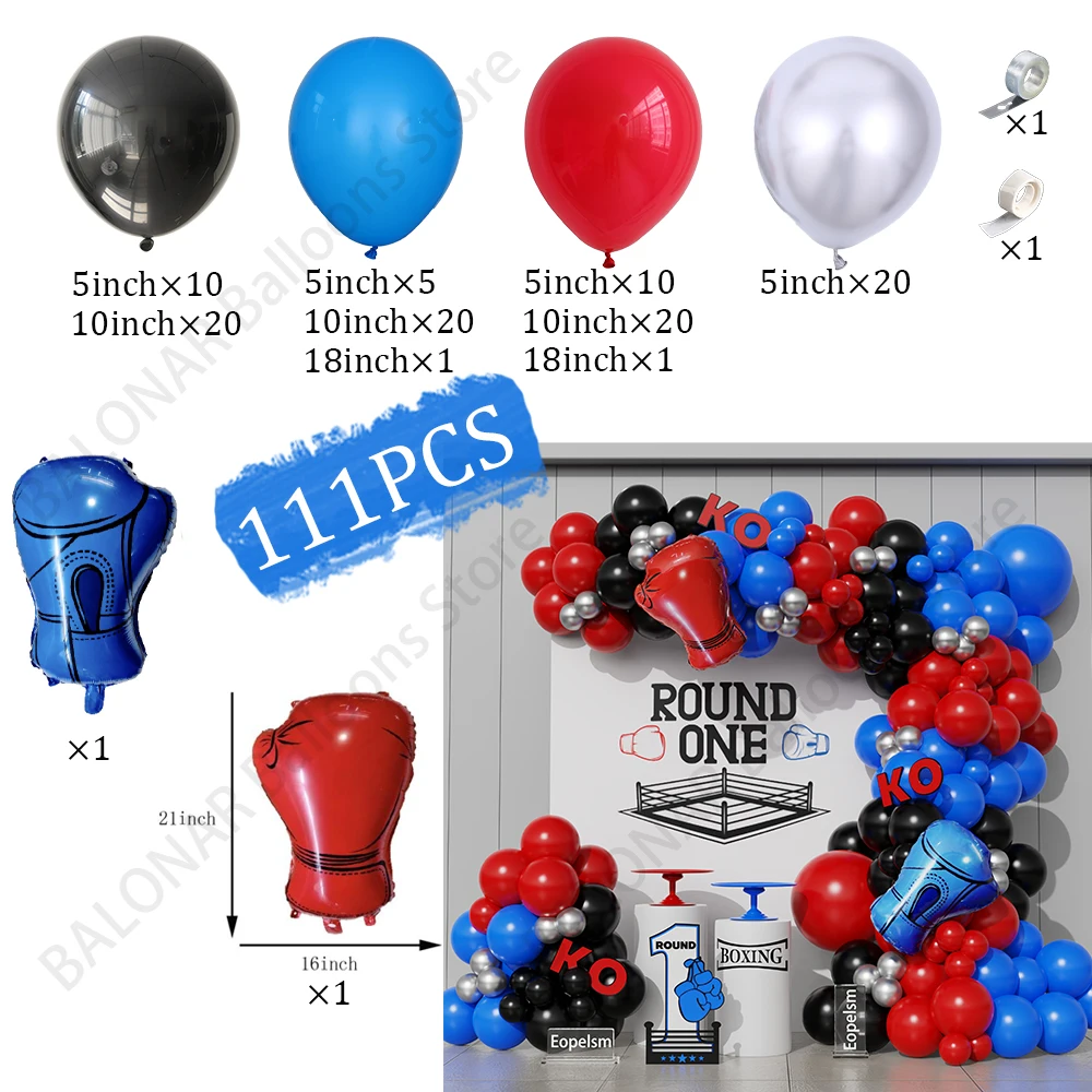 

Комплект гирлянд из воздушных шаров для бокса BALONAR