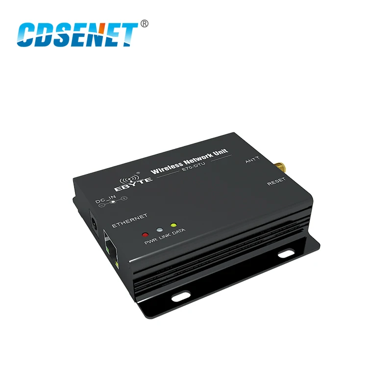 Ethernet Star Network 433MHz 30dBm 1W Long Range Wireless Transceiver E70-DTU(433NW30-ETH) IoT PLC Data Transmission RF Module