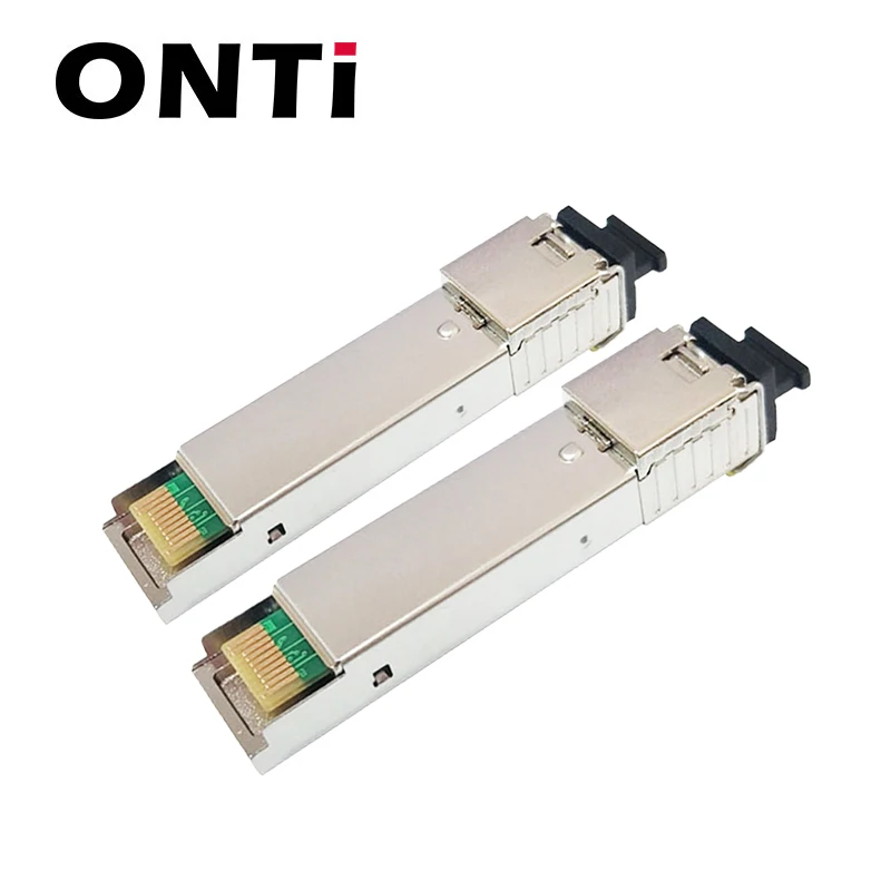 Фото Модуль ONTi 10G BIDI SM SC WDM SFP+, 1270/1330 нм, одномодовый оптоволоконный модуль 10-60 км, совместимый с коммутатором Cisco №3