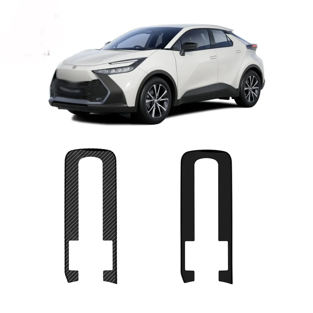 Для Toyota CHR C-HR 2024 2025 ABS углеродное волокно наклейки на центральную консоль