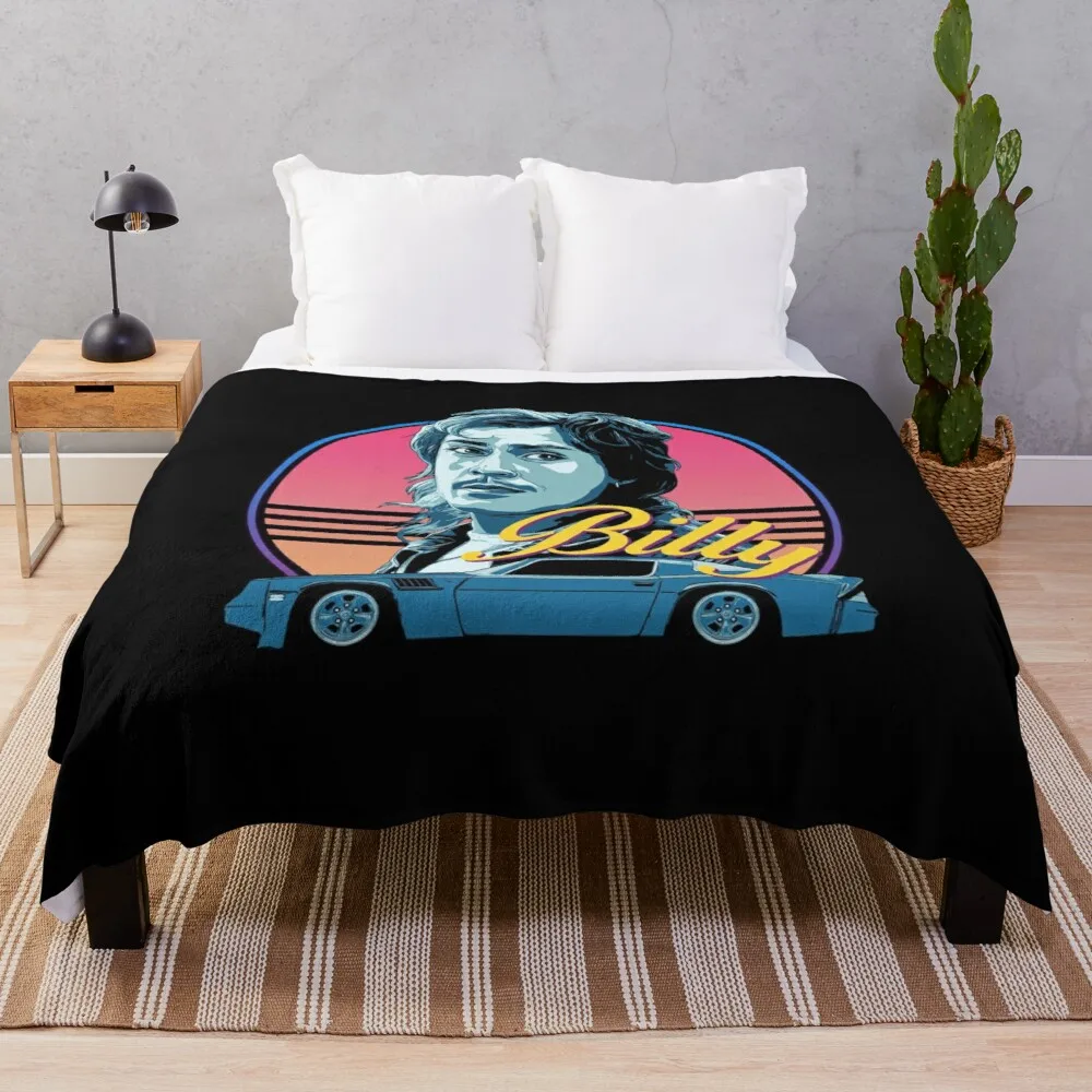 

Billy Hargrove - Stranger Things - 80s style Throw Blanket 3D Blanket
