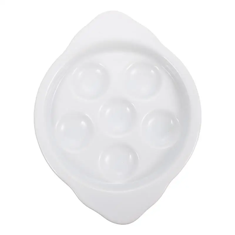 1 шт. керамическая тарелка для улитки блюдо выпечки держатель раковины