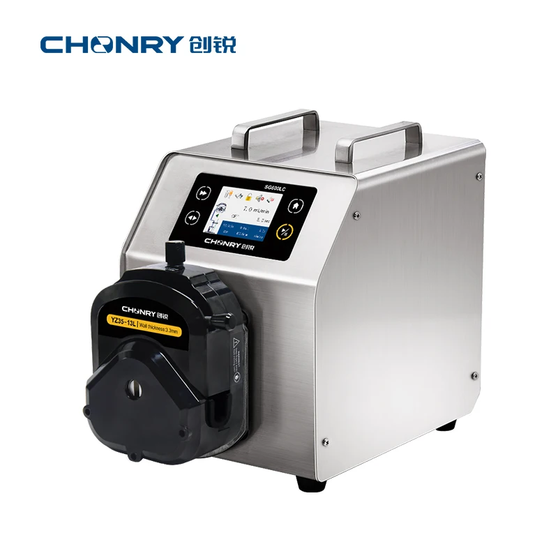 

Высокоточный перистальтический насос SG600FC для розлива жидких Бутылок с большим потоком 12 л/мин