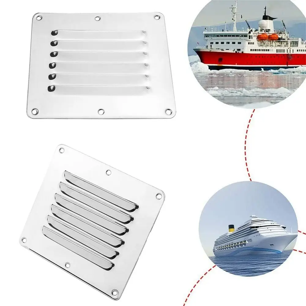 

Car RV Yacht Boat Caravan Ventilation Blade Square Louvre Marine Parts Louvered Vents Vent Grill Cover