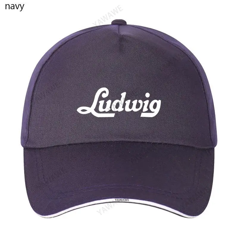

Black Casual Boys Printed Fish caps New Ludwig Drums Hip Hop Fishing Hat Unisex Snapback hats