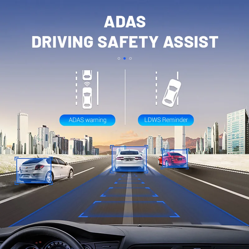 Автомобильный видеорегистратор 4G Android 8 1 ADAS Stream Media Car Mirror 6M/10M задняя камера с