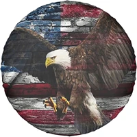 american flag spare tire cover eagle tire covers camping waterproof wheel protectors for camper travel trailer rv suv truck acce