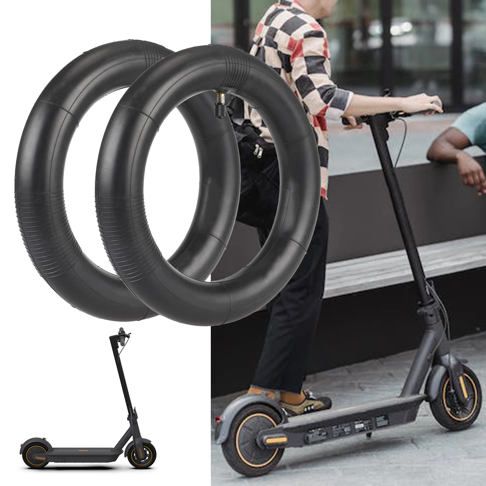 

2 шт., резиновая трубка для скутера Kugoo M4 Pro Speedway Zero G30, 10 дюймов