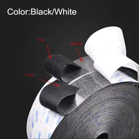 1meter nylon hook and loop fastener adhesive 3m glue sticker magic tape width 2025304050607080100mm