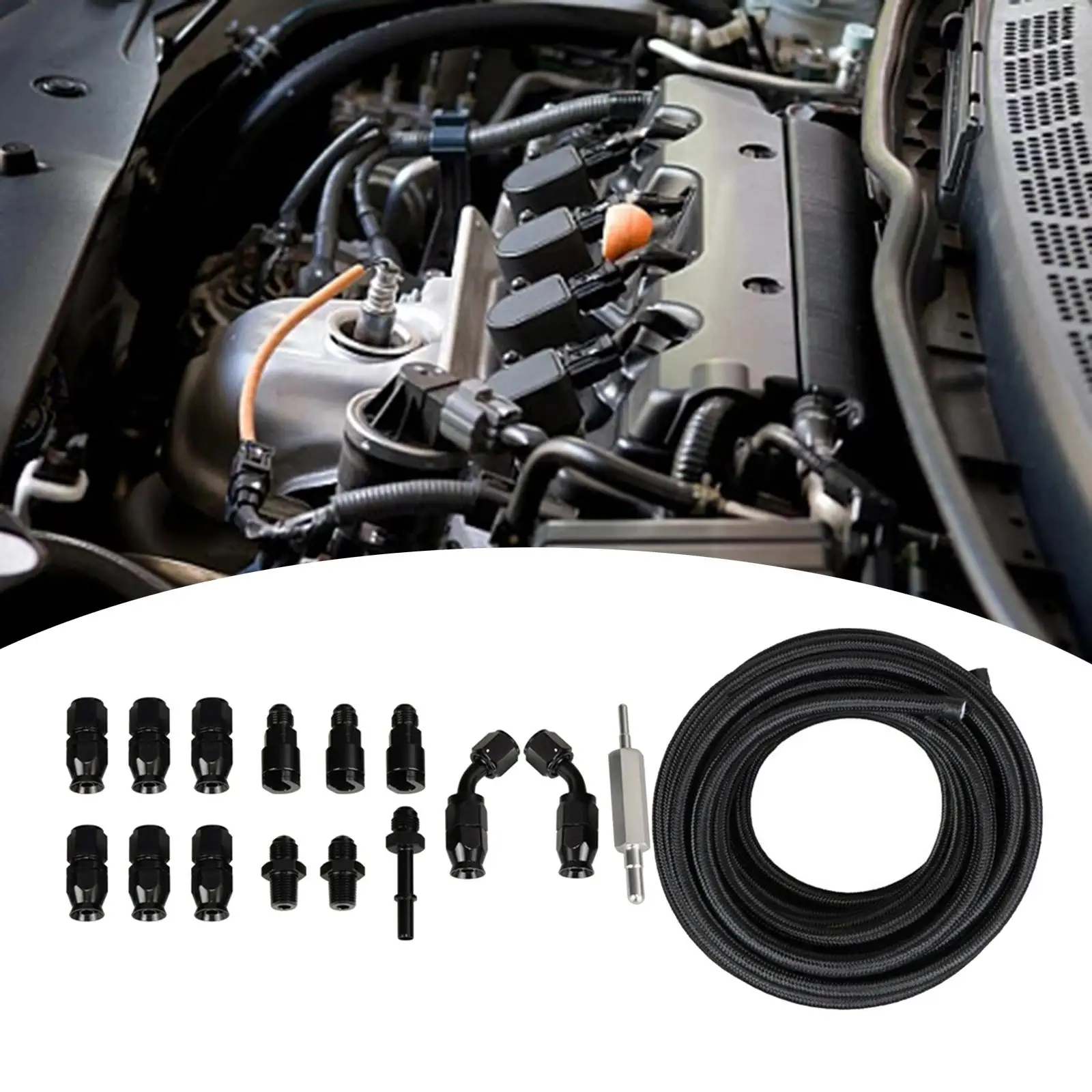 Комплект фитингов топливопровода NPT разъем для профессионального ремонта