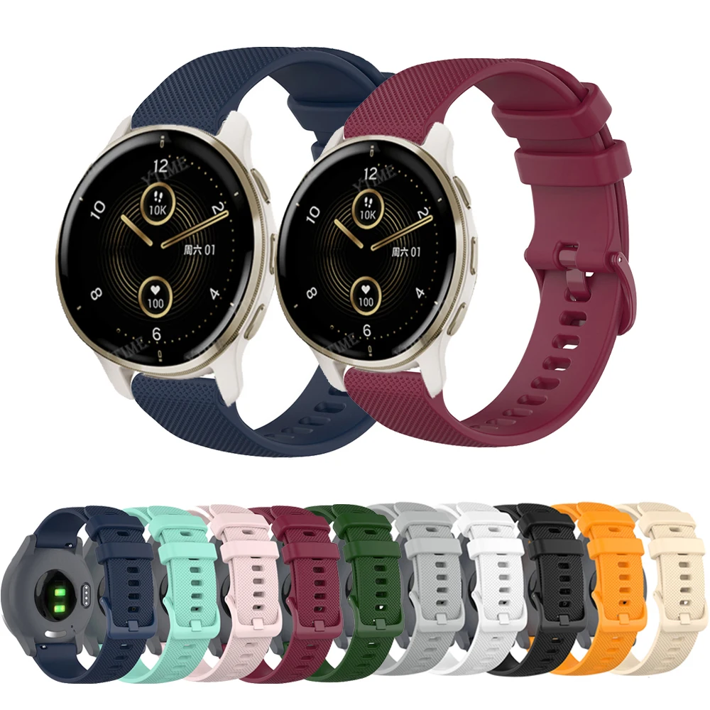 

Силиконовый ремешок для смарт-часов TicWatch GTH, 20 мм, спортивный браслет для TicWatch E3 E 2