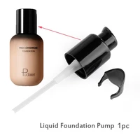 hot liquid foundation pump indenter with button protect lock replace pumps press cover prevent leakage makeup dispensing tool