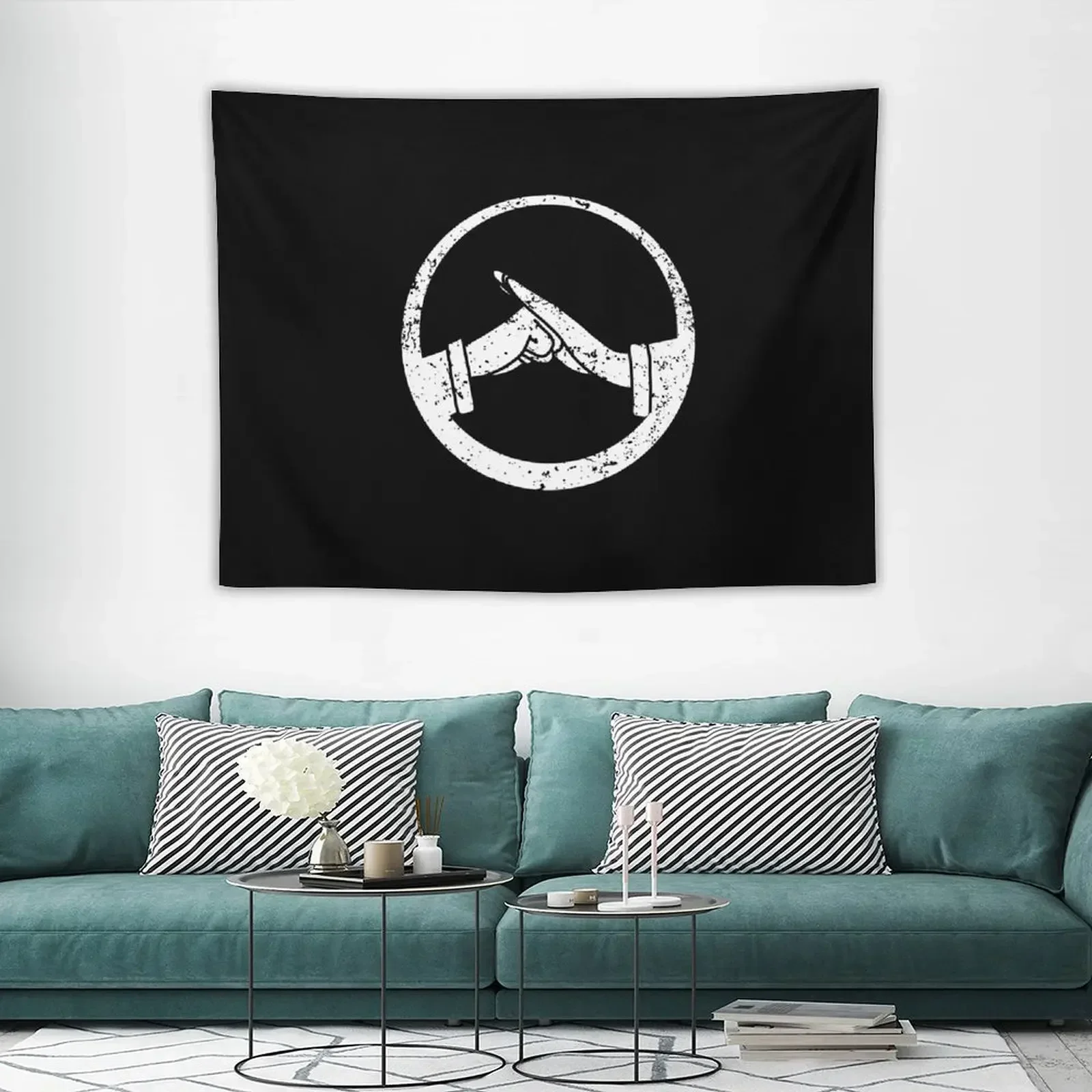 Гобелен в виде Круга кунг-фу салюта домашний декор комнатный Декор для девочек