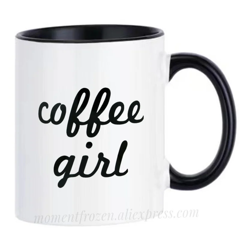 

Funny Coffee Girl Mugs Handle Teapot Tea Cups Creative Milk Drinkware Personality Morph Coffeeware Home Decor Birthday Gifts