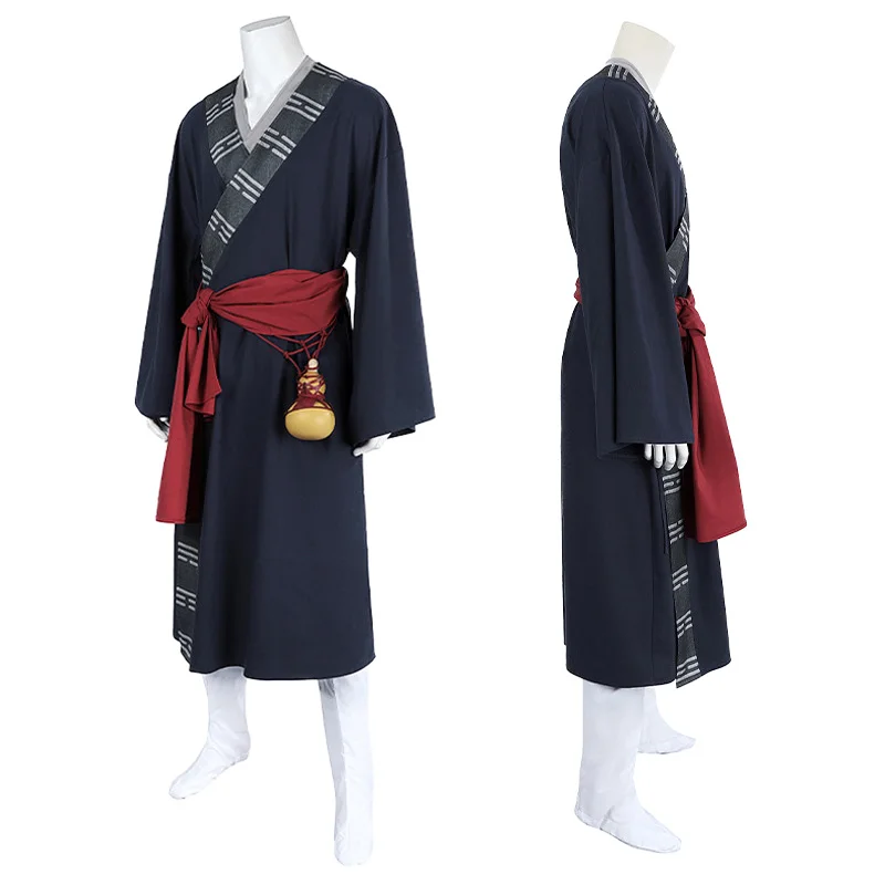 Чёрный миф у Конг Косплей игровые костюмы Mi дао Рен Taoist Robe маска для хеллоуина и