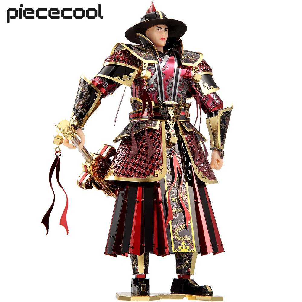 Пазл Piececool, металлическая 3d-модель императорской гвардии династии Мин, Сборная модель «сделай сам», набор игрушек для подростков и взрослых