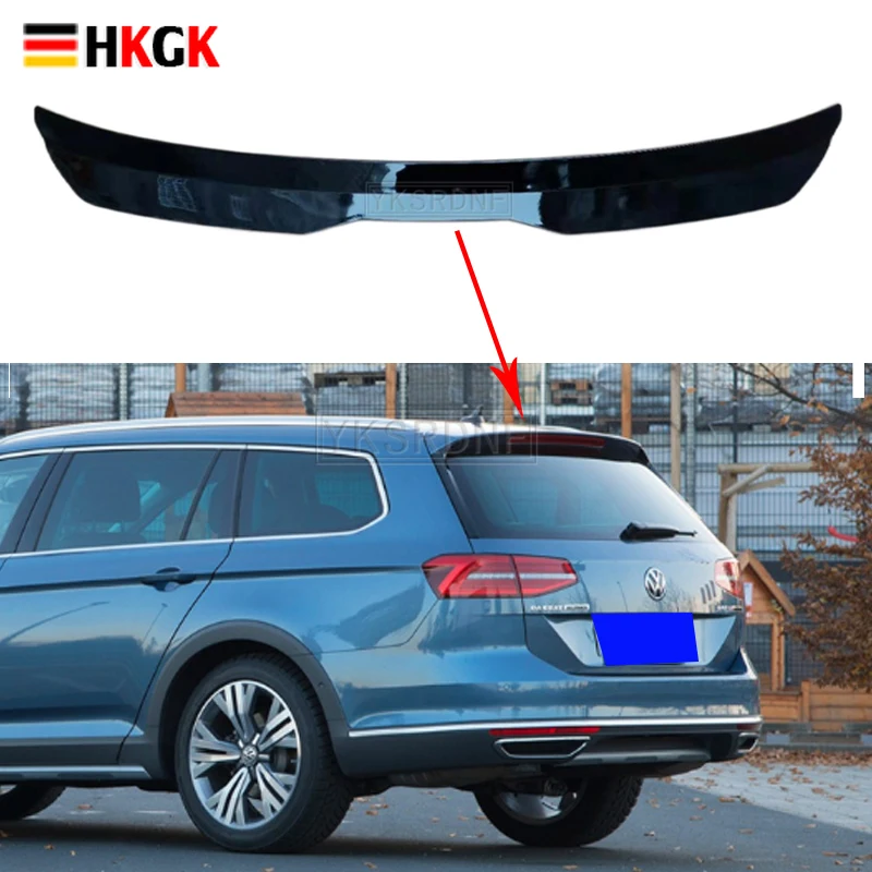 

Универсальный автомобильный спойлер на крышу для Volkswagen VW Passat B8 Estate 2015 +