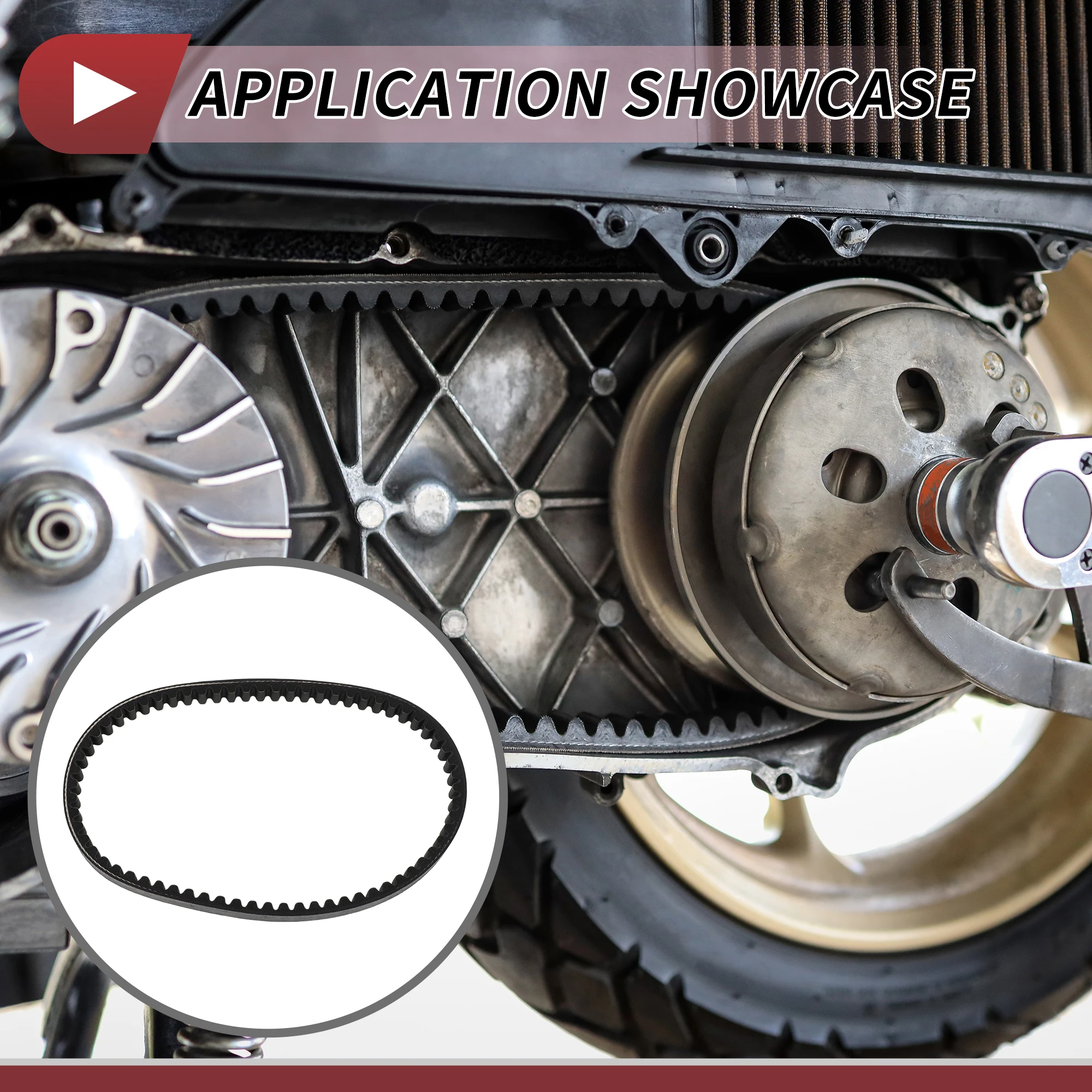 Приводной ремень Motoforti для 2-тактных двигателей Honda 50cc V-ремень No 23100GR1003