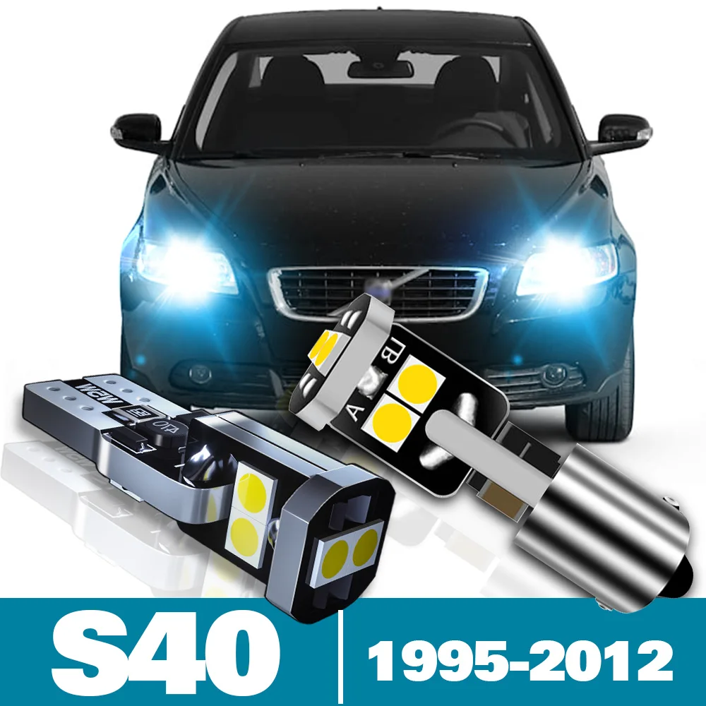 

2pcs LED Parking Light For Volvo S40 Accessories 1995-2012 2003 2004 2005 2006 2007 2008 2009 2010 2011 Clearance Lamp