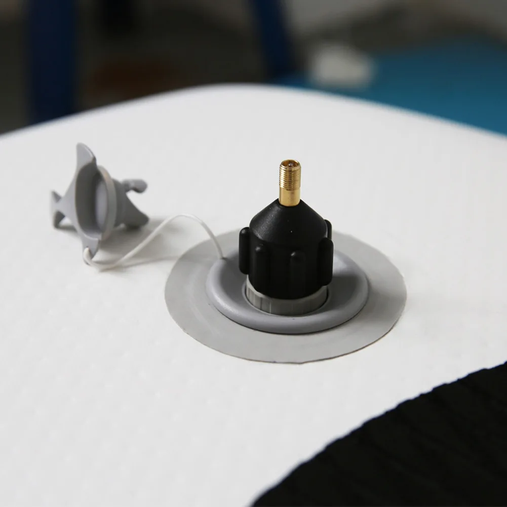 

PA66+30%GF Valve Adaptor Orange SUP Paddle Board Lightweight 7.8*3.4cm Black Copper+rubber Durable High Quality