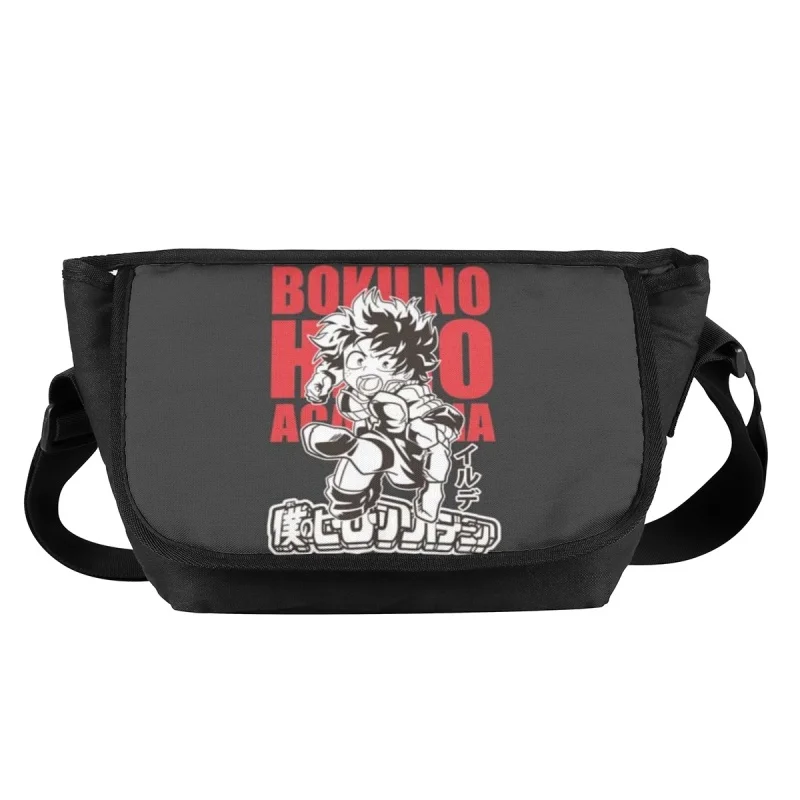 Anime Boku No Hero Academia Waist Bag Unisex Outdoor Crossbody Bags Chest Belt Bag Travel Mobile Phone Bag Chest Pack Bolsillos