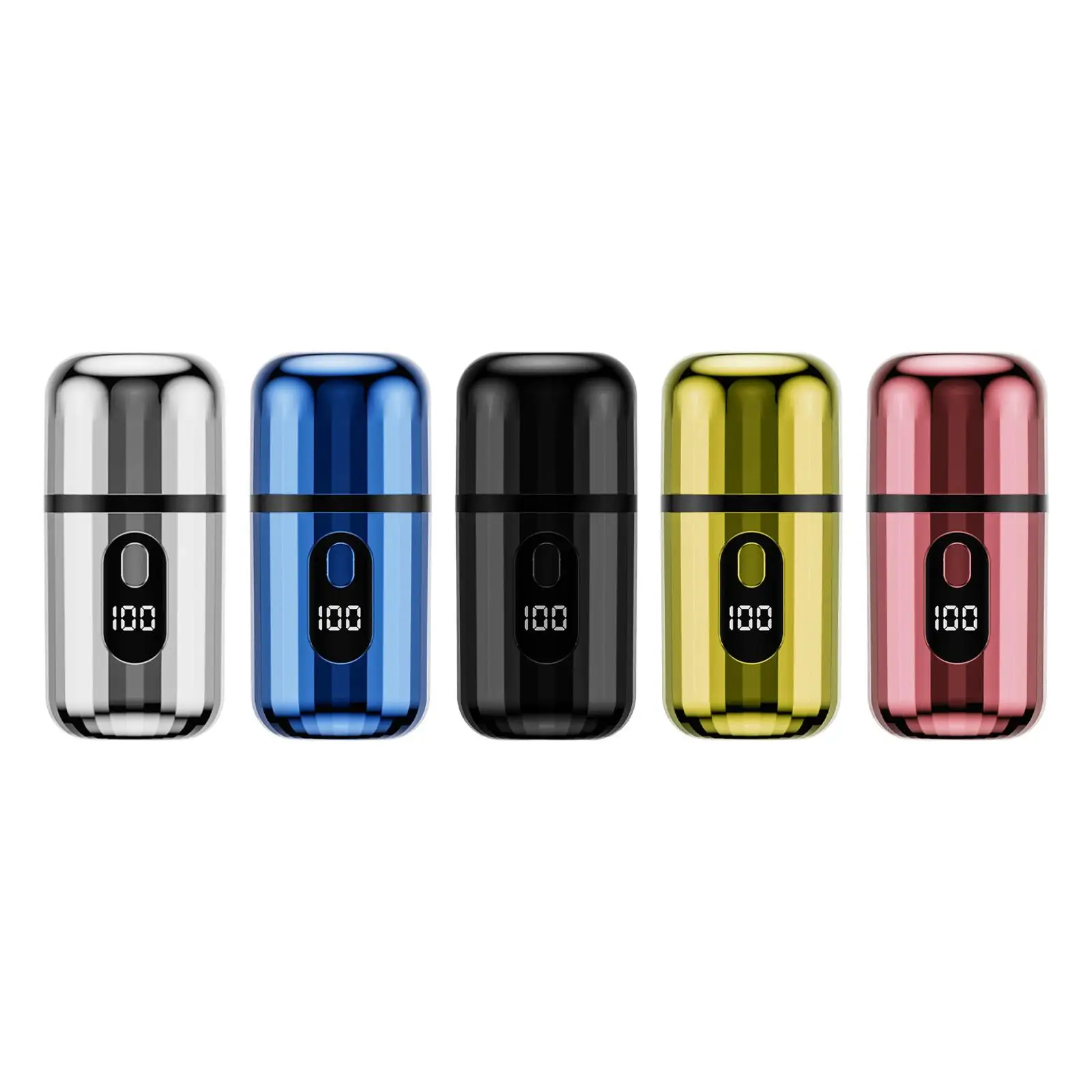 

Travel Men's Shaver Fast Charging Dry and Wet Dual Use Removable Pocket Size Mini Shaver Face Grooming Travel Shaving Camping