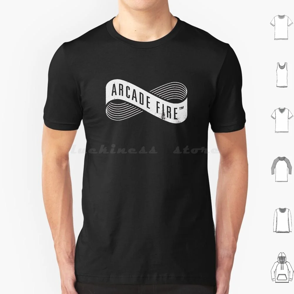 Acade-Camiseta Firea para hombres y mujeres, camisa con logotipo de fuego Arcade, banda de coches de fuego Arcade, Arcade, grupo Musical de fuego, 6xl