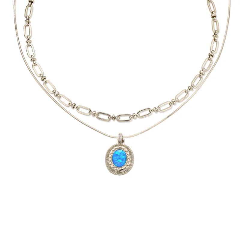 

LONDANY ожерелье Aobao жемчужное нишевое дизайнерское перекрывающее Шейное ожерелье ретро легкое роскошное простое ожерелье с цепочкой до ключиц