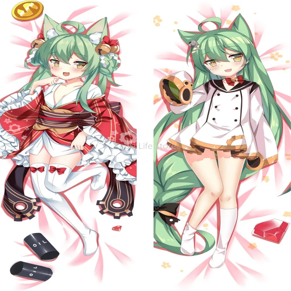 

Azur Lane Dakimakura Anime Decorative Pillows For Sofa Double Sided Pillow Cushion Cover Lovely Kawaii Pillow Cover 60x180cm