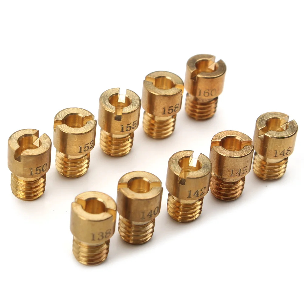 ​ 10 шт. новый мотоцикл M5 насадка впускной карбюратор основные форсунки запасные