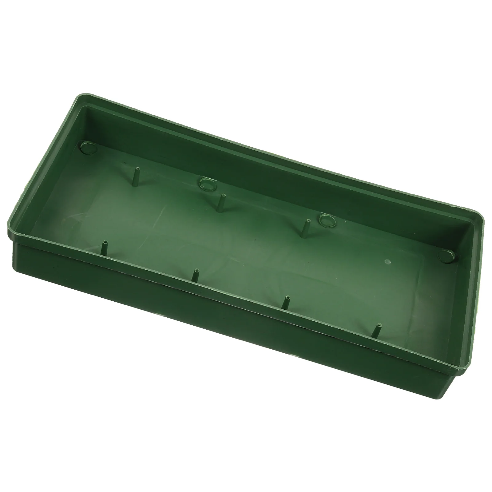 

Floral Mud Holder Plastic Tray Round Flower Shop Supplies Soil Frame Securing Arrangement Fresh