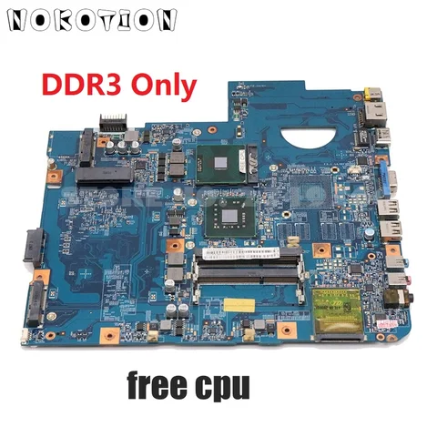 Материнская плата DDR2/DDR3 для ноутбука acer aspire 5738 5738G 5738ZG