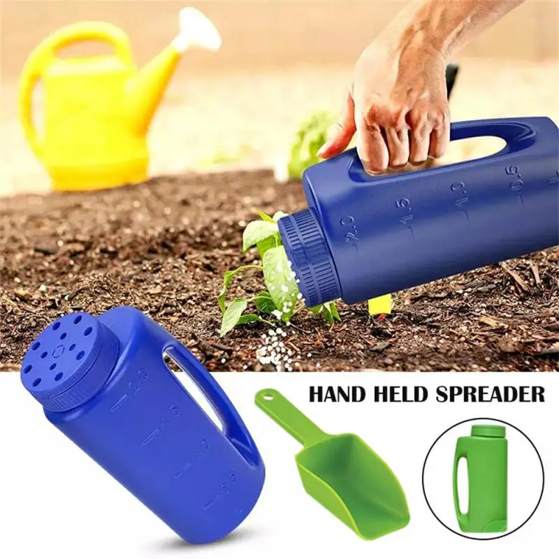 

Multi-functional Hand-held Adjustable Flower Pot Fertilization Bottle Snowflake Ice Sprinkler With Flower Pot Salt Spreader