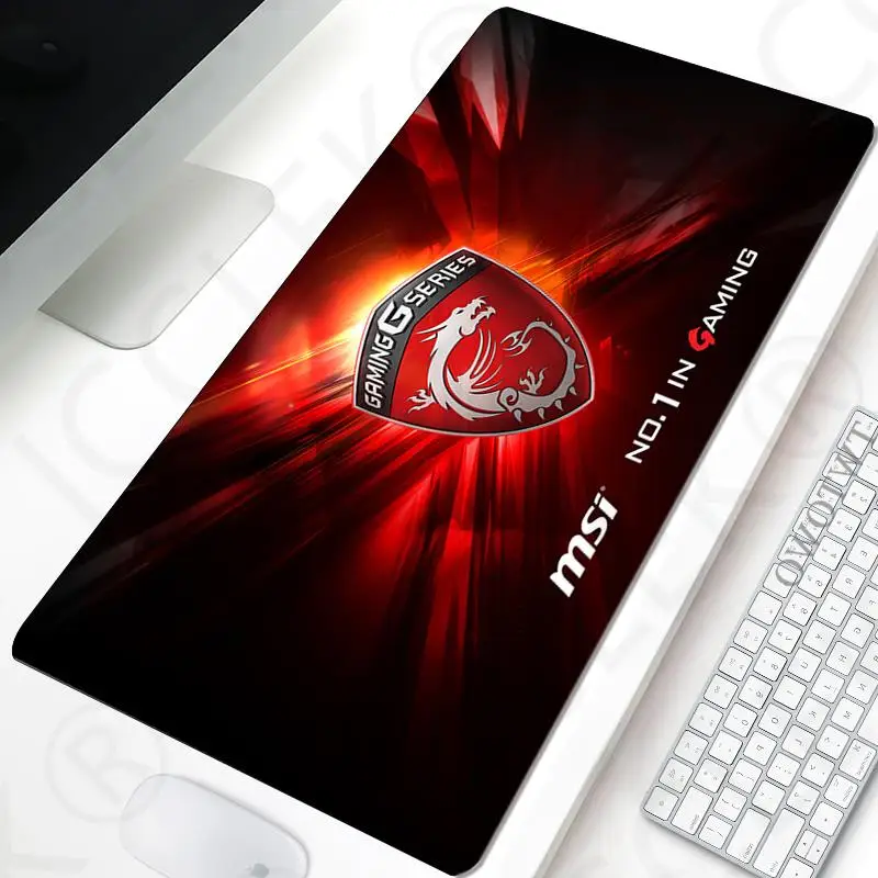 

Коврик для мыши под заказ, большие коврики для компьютерного стола HD, коврик для мыши, мягкий офисный коврик для игрового ноутбука Msi