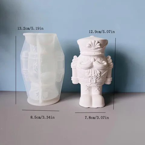 3D силиконовая форма для рождественского декора