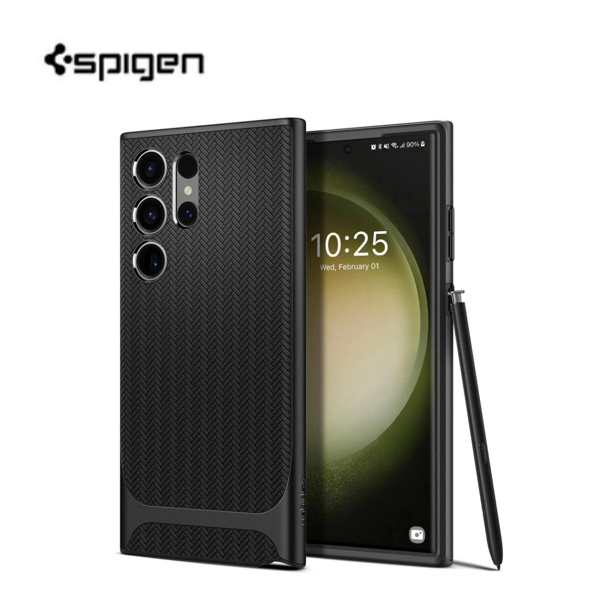 

Original Spigen Neo Hybrid Case For Samsung Galaxy S23 Ultra S23 Plus S23 Weave Pattern Cases Shockproof Slim Cover 2023 New
