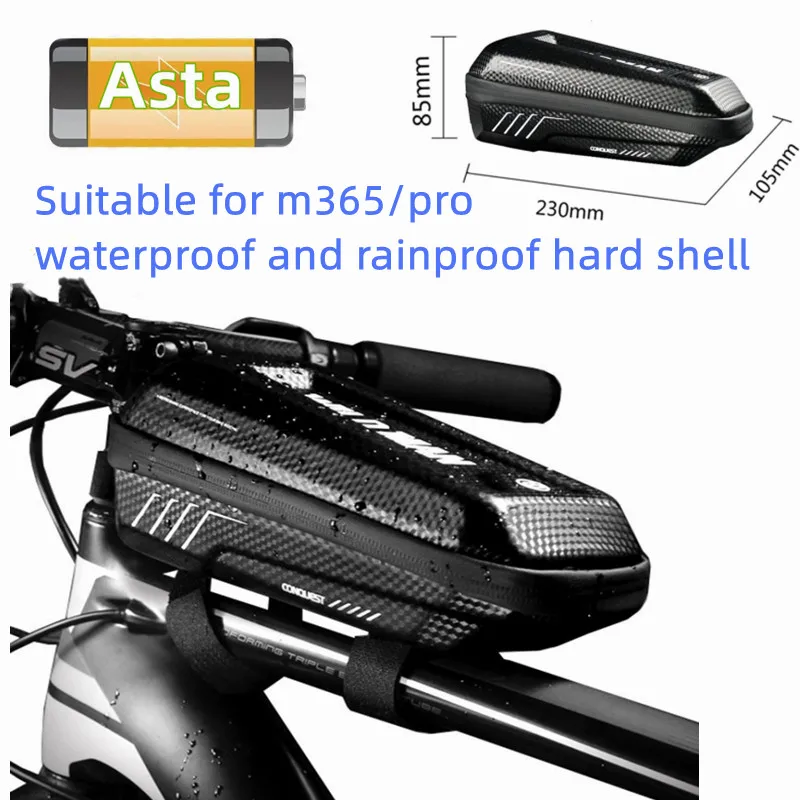 

Для m365/pro велосипедная сумка, водонепроницаемая, непромокаемая, жесткая оболочка для горного велосипеда, верхняя велосипедная сумка, велоси...