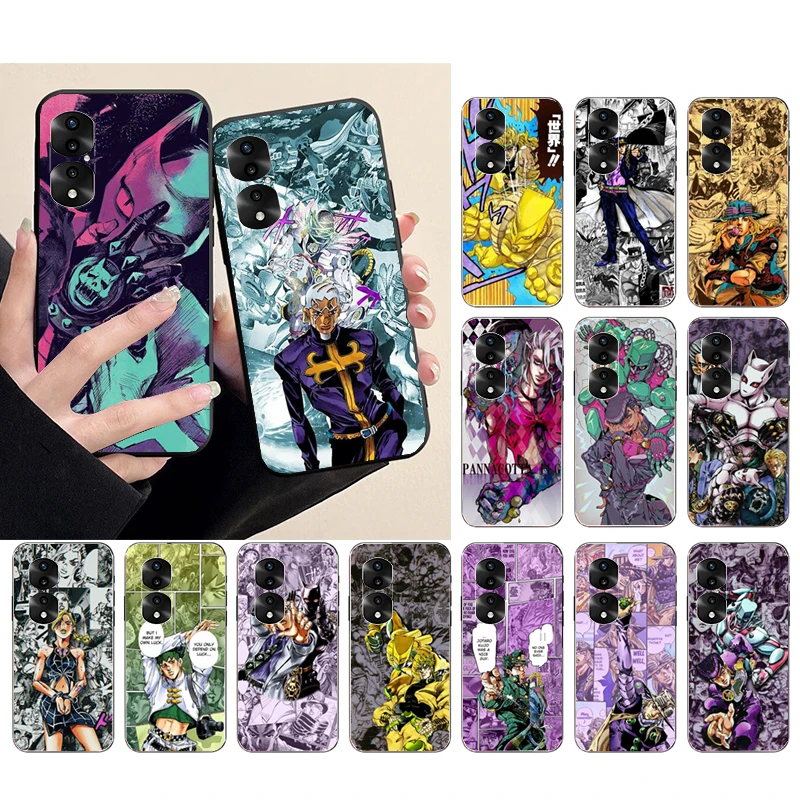 

Jojo Bizarre Adventure Anime Phone Case for Huawei Honor X9 X8 X7 X6 70 50 60 Pro 10X 20 Lite 8A 8S 8X 9X 9A 9S 10i