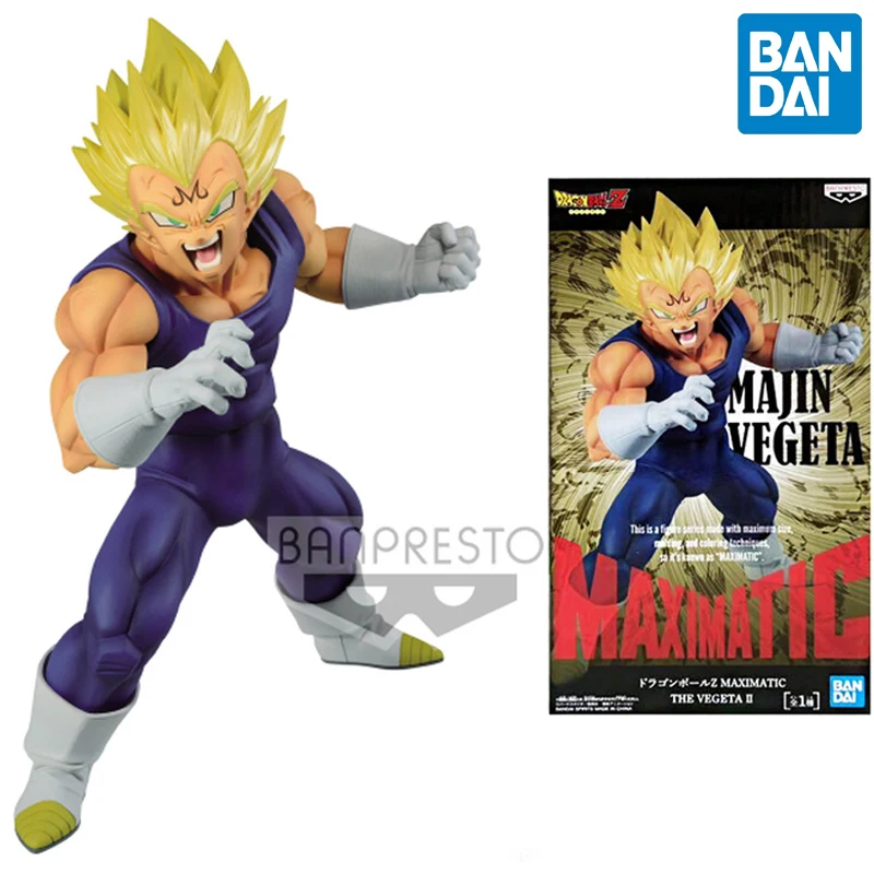 

100% Original BANPRESTO MAXIMATIC DRAGON BALL Z Vegeta Anime Figure Model Collecile Action Toys Gifts