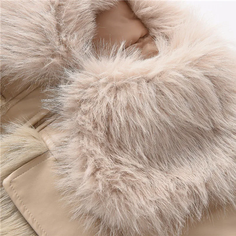 Faux Fox Fur Winter Clothes for Women Fashion 2022 New Elegant Coats Luxury Designer Europe and America Long Sleeves Y2k Jacket