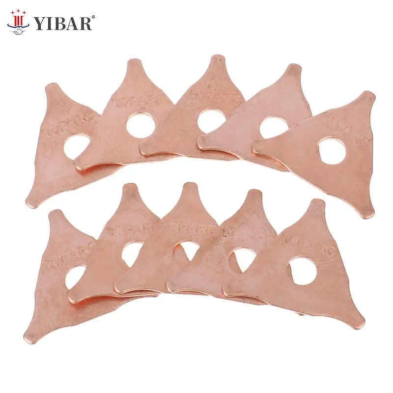 

10 шт., треугольные шайбы для ремонта автомобиля