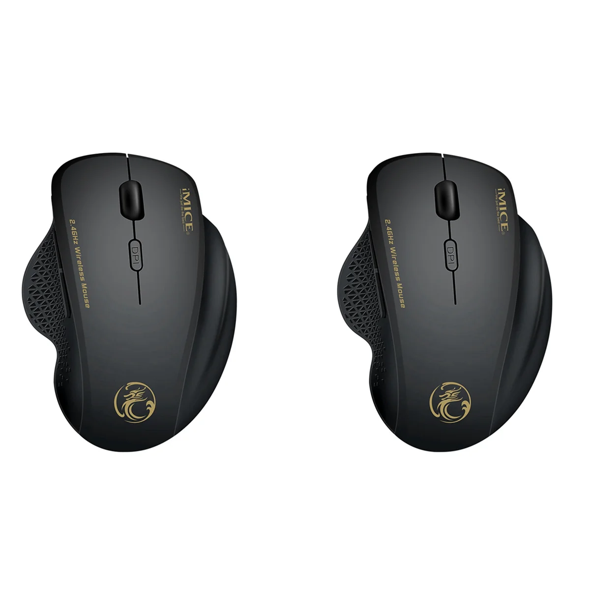 Беспроводная эргономичная игровая мышь 6 клавиш 1600 DPI