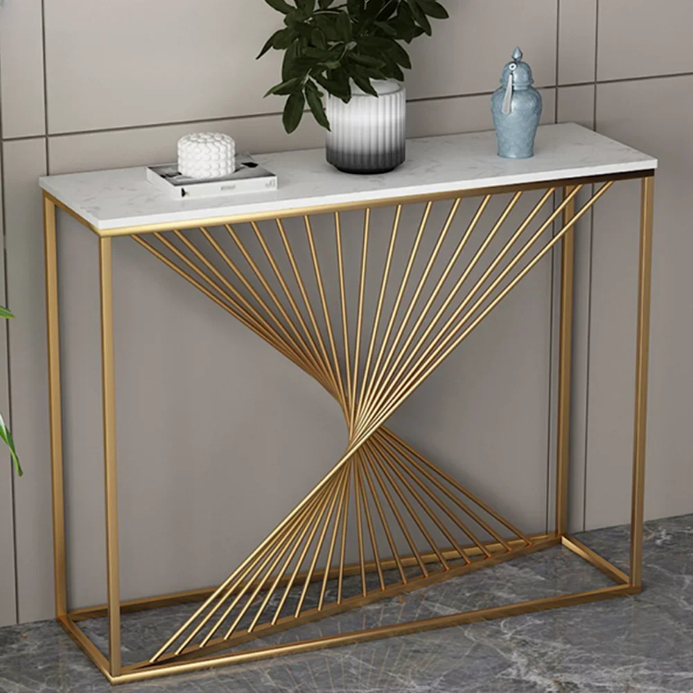 Современный минималистичный мраморный коридор гостиная украшение стеллаж для