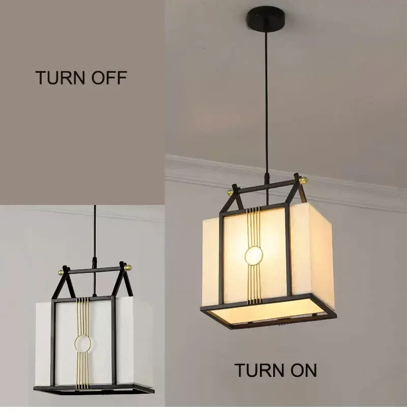 Классическая маленькая люстра в китайском стиле для спальни прикроватная лампа