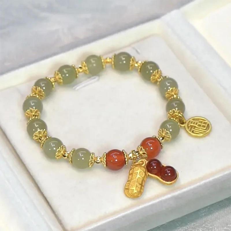 Милый браслет из бисера в китайском стиле изысканная цепочка на запястье с