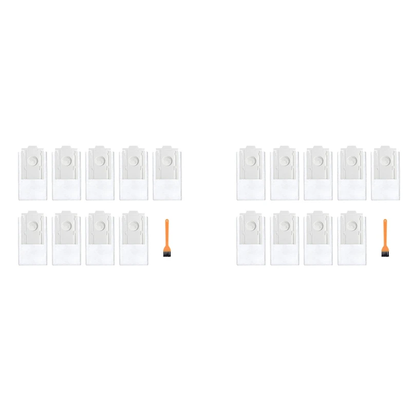 

20PCS Vacuum Cleaner Dust Bags For Samsung VCA-RDB95 Jet Bot+ Jet Bot AI+ Robot Vacuum Clean Station Accessories Parts